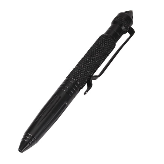 Light weight tactical pen, perfect as an everyday carry for emergency use. Can easily be used to take notes through thick fire gloves or tech-rescue gloves. High-grade aerospace aluminium. Tungsten glass breaker end tip for emergency use. Etched grip slip resistance for writing in any weather. Fire and Rescue Tools